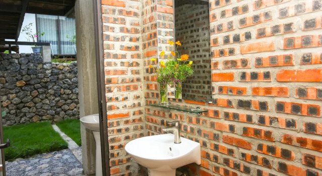 Кровать в общем номере Trang An La Casa - Hostel