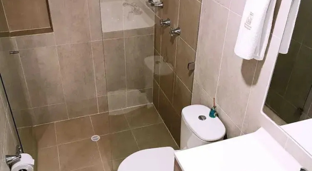 Двухместный номер Standard с видом на город Quedate Apartahotel San Gil Plaza