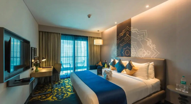 Двухместный номер Executive с балконом Grand Mercure Mysore - An Accor Brand