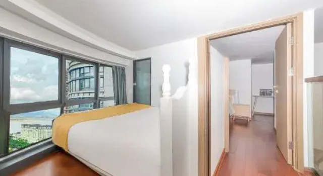 Люкс Maodou Seaview Apartment (Xiamen Sunshine Town Rainbow Beach Branch)