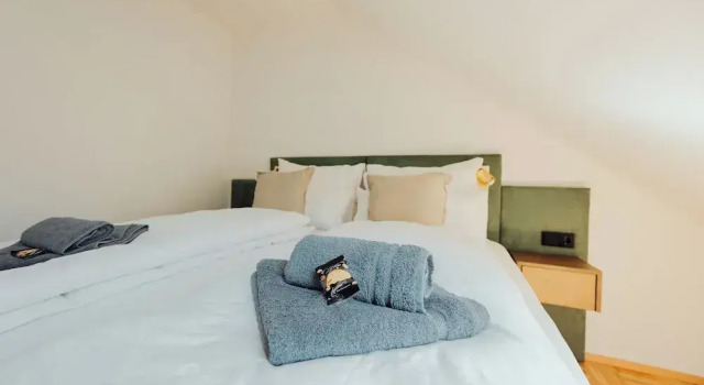 Апартаменты Deluxe с балконом и с видом на внутренний двор GH Luxury Apartments Graz, Gösser Haus