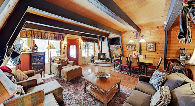 New Listing! Woodsy Cabin w/ Hot Tub, 3 Decks home