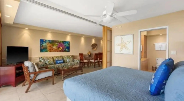 Mana Kai Maui Resort, #804a 1 Bedroom Condo, Забронировать Апартаменты/квартира Уэйлея Мауи, рядом с Пляж Кеавакапу