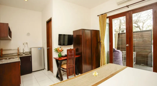 Студия Deluxe Villa Mia Canggu, Shisha & Pool, Finns & Berawa Beach