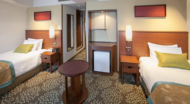 Двухместный номер Standard ANA Holiday Inn Kanazawa Sky by IHG