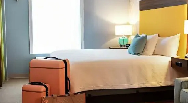 Одноместный люкс c 1 комнатой Home2 Suites By Hilton Calhoun