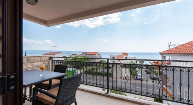 Апартаменты с 2 комнатами с видом на море Villa Amigo