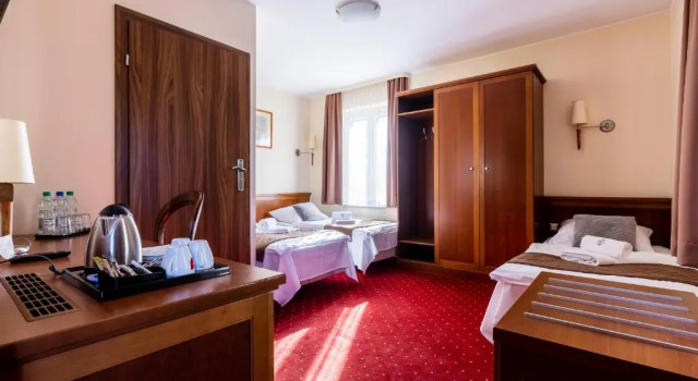 Трёхместный номер Standard Hotel Diamond w Białym Dworku