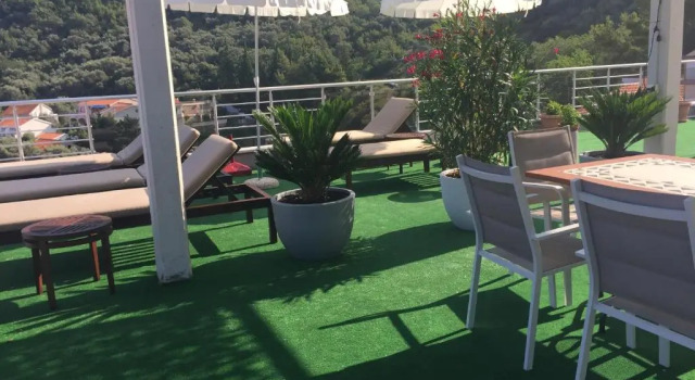 Трёхместный номер Standard с балконом и с видом на море Guest house Villa Slavica