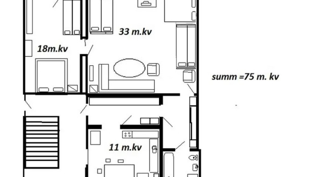 Апартаменты Standard Cathedral Apartment