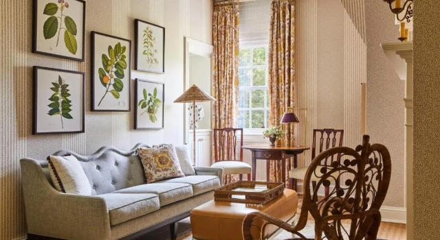Люкс Presidential The Mayflower Inn & Spa, Auberge Collection
