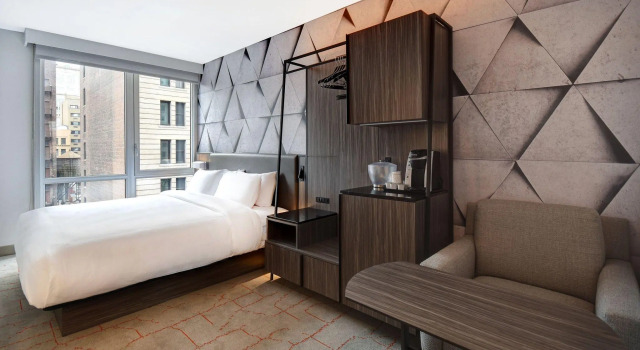 Двухместная студия SpringHill Suites by Marriott New York Midtown Manhattan/Park Ave