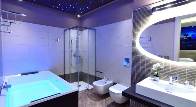 Двухместный номер Deluxe с балконом и с видом на море Starry Sky Charming House