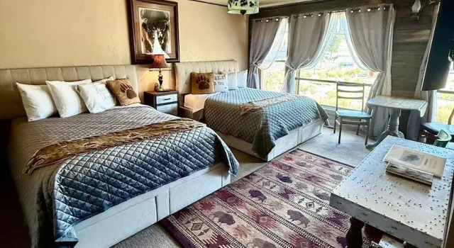 Люкс с видом на горы Park Hotel Yellowstone