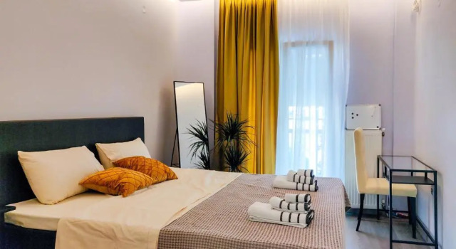 Luxury Suites with KING-SIZED bed, Забронировать Отель Отели Салоников с парковкой, рядом с Romanian Consulate Thessaloniki, Парковка