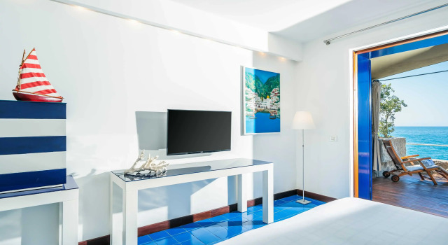Двухместный номер Superior с видом на море Hotel Capo La Gala & Wellness