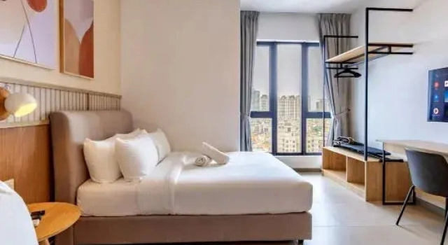 Двухместный люкс с 2 комнатами с видом на город 22 Macalisterz Premium Suites Penang by BYON