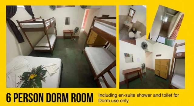 Кровать в общем номере Hostal Casa Moreno