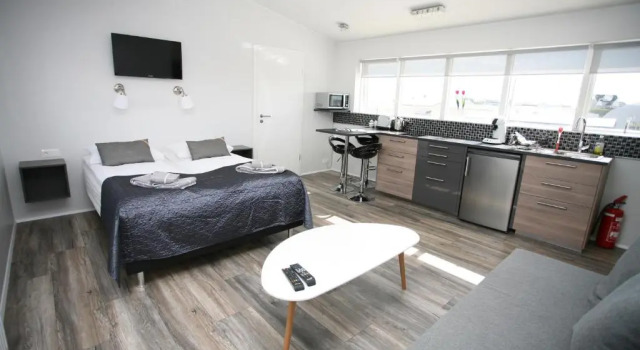 Студия Deluxe Skýjaborg Apartments