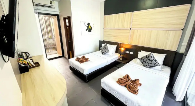 Двухместный номер Deluxe с балконом Leamsai Beach Resort