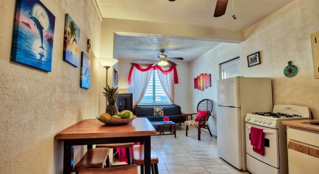 Двухместные апартаменты рядом с пляжем Coconut Palms Rincon