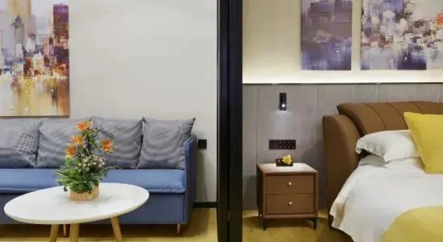 Двухместный люкс Business Mia Hotel (Jiangmen Station store)