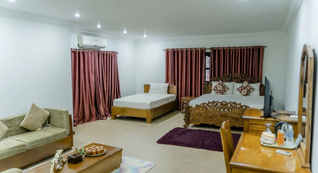 Двухместный люкс Deluxe Champey Angkor Hotel