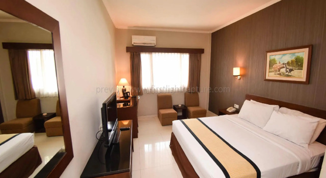 Habitación doble De lujo con vista Hotel Nyland Pasteur Bandung
