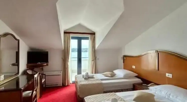 Номер Standard с балконом и с видом на море Hotel Bavaria