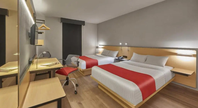 Четырёхместный номер Standard City Express Plus by Marriott Ciudad de México Insurgentes Sur