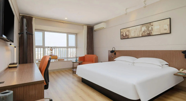 Jinjiang Inn Select Yantai Muping Bus Station Xi Guan Night Market Hotel, Забронировать Отель Мупин Яньтай