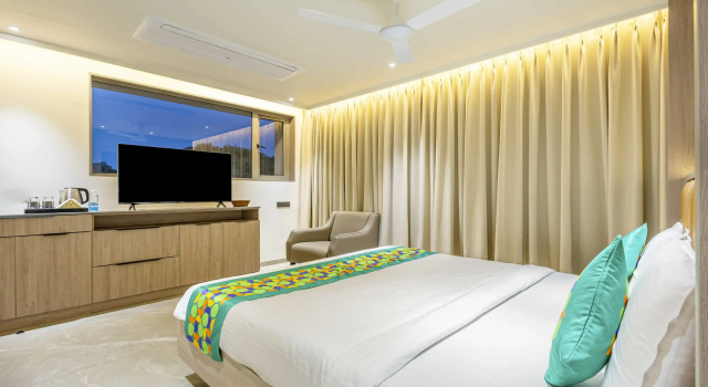 Номер Deluxe Treebo Premium Lalitha, RK Beach