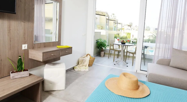 Апартаменты c 1 комнатой с балконом Blue Horizon Apartments