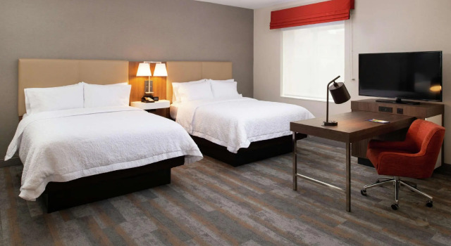 Четырёхместная студия Hampton Inn & Suites Buena Park