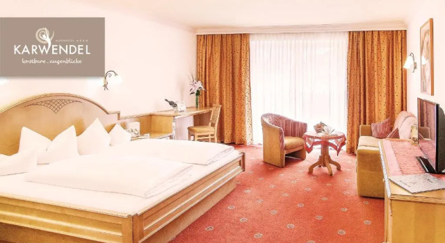 Двухместный номер Deluxe Alpenhotel Karwendel