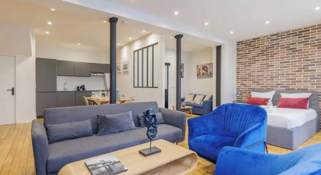 Modern Apartment - 2br/6p - Saint-ambroise, Забронировать Апартаменты/квартира Отели Парижа с парковкой, рядом с Quinze-Vingts Eye Hospital, Парковка