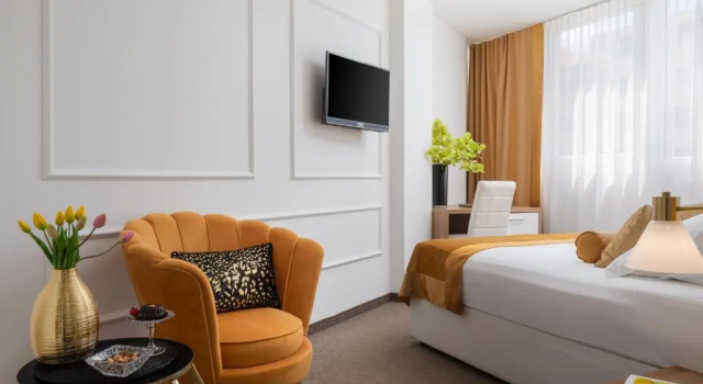 Двухместный номер Standard с видом на город Hotel Corner