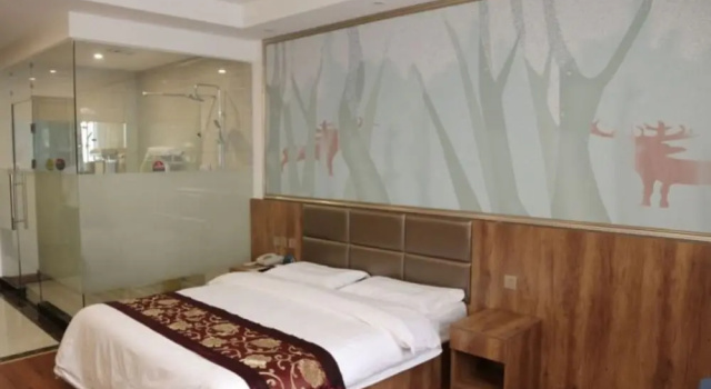Двухместный номер Classic GreenTree Inn TianJin Jinnan District Xiaozhan Training Park Express Hotel