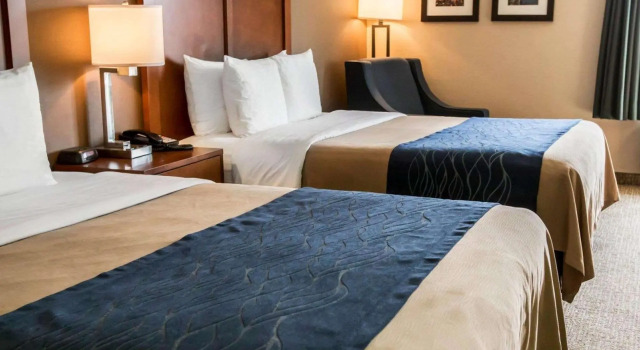 Четырёхместный номер Standard Comfort Inn Crystal Lake - Algonquin
