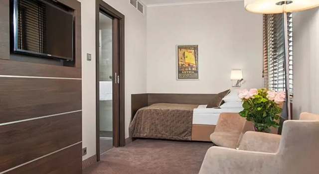 Одноместный номер Standard Hotel Różany Gaj - Destigo Hotels