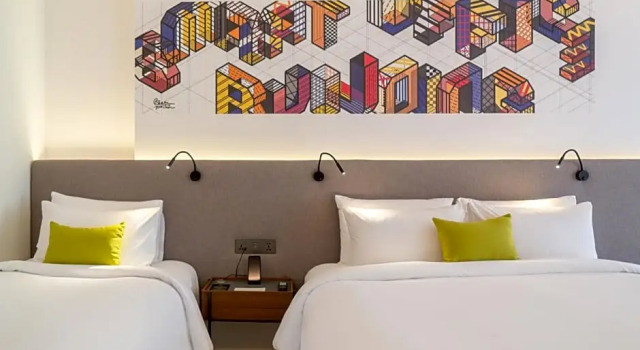 Номер Deluxe с видом на город Triple Y Hotel