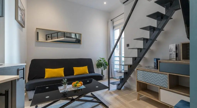 SMARTBNB - Moderne Studio - Zone Piétonne - Clim, Забронировать Апартаменты/квартира Ницца Приморские Альпы, рядом с Набережная Соединенных Штатов