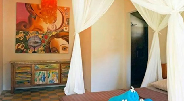 Двухместный номер Deluxe с красивым видом из окна Relax Beach Resort Candidasa