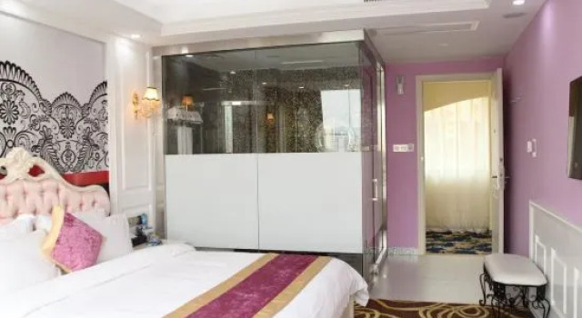 Aiqing Apartment Chain Hotel, Rezerwuj Apartament Hotele w Jiangmen z parkingiem, Parking
