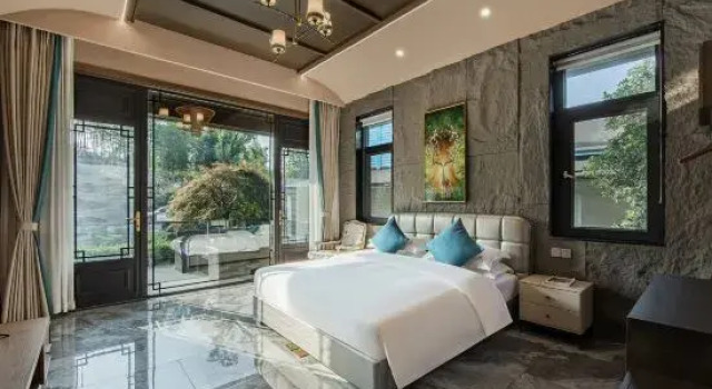 Люкс Anji That Sea · Hot Spring Resort Premium Private Residential Stay (Yucun Liangshan Branch)