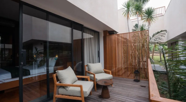 Doppel Villa Grün Canggu Garden