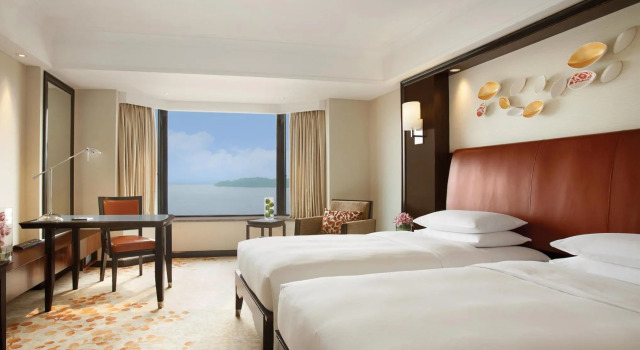 Двухместный номер с видом на озеро Grand Hyatt Hangzhou