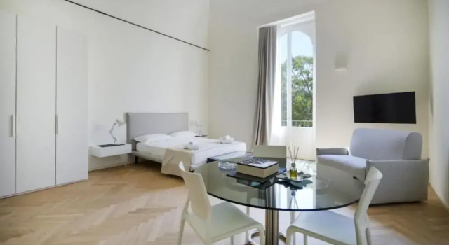 Трёхместный номер Luxury с балконом Palazzo dela Torre