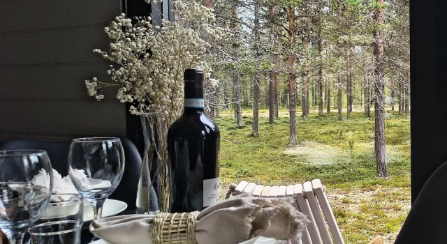 Шале Superior с красивым видом из окна Riverside Village Ylläs