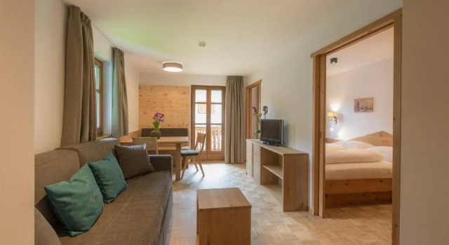 Апартаменты c 1 комнатой Residence Edelweiss